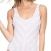 Tori Praver Genevie One Piece Swimsuit 1S18SOGESS-WHT