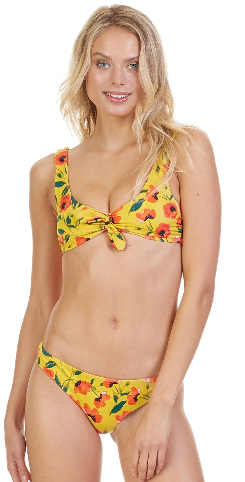 Tori Praver Mimi Bikini Bottom In French Poppy - Image 2