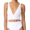 Peixoto The Jade One Piece Swimsuit In White 31702L-S18-WHT