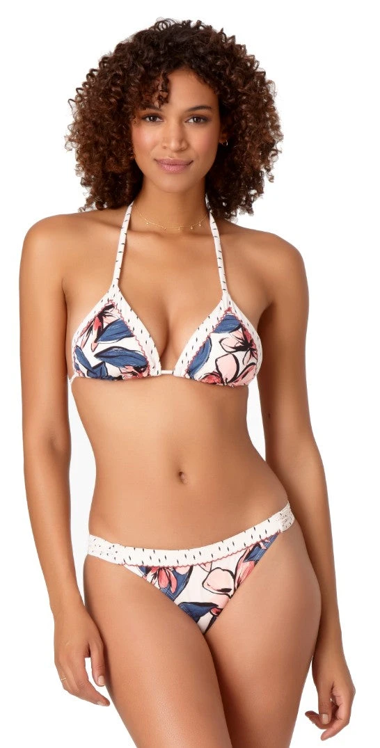 Anne Cole Studio Bondi Floral Triangle Halter Bikini Top
