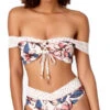 Anne Cole Studio Bondi Floral Off The Shoulder Bikini Top