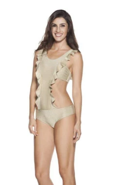 OndadeMar Every Day Monokini In Gold