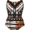 Sunflair Mastectomy Bronze Beauty One Piece