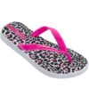 Ipanema Tropics Kid Flip Flop In White/Pink/Black