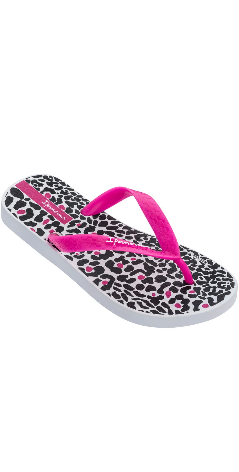 Ipanema Tropics Kid Flip Flop In White/Pink/Black