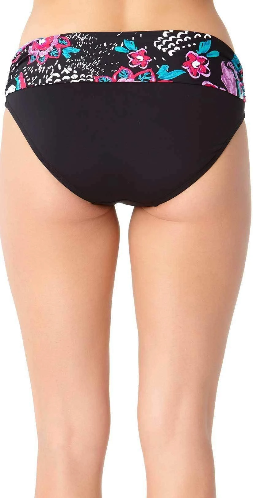 Anne Cole That's A Wrap Wild Flower Fold Over Bikini Bottom