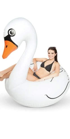 Big Mouth Giant White Swan Pool Float BMPF-0011