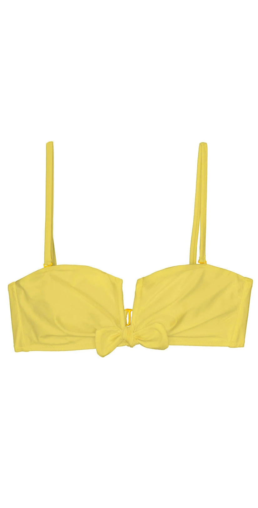 Sidway Beverly Bandeau Top In Daffodil - Image 3