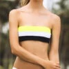 Dulzamara Pinecone Color Block Bikini Set