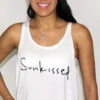 Ete Apparel Sunkissed White Tank Top 1-10-WHT-SK-17-P