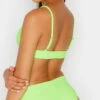 Frankies Bikinis Gavin Bikini Bottom In Acid Green