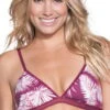 Maaji Amaranth Juneberry Delightful Triangle Bikini Top 3045SFT01