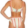 Luli Fama Playtime High Leg Banded Waist Bikini Bottom