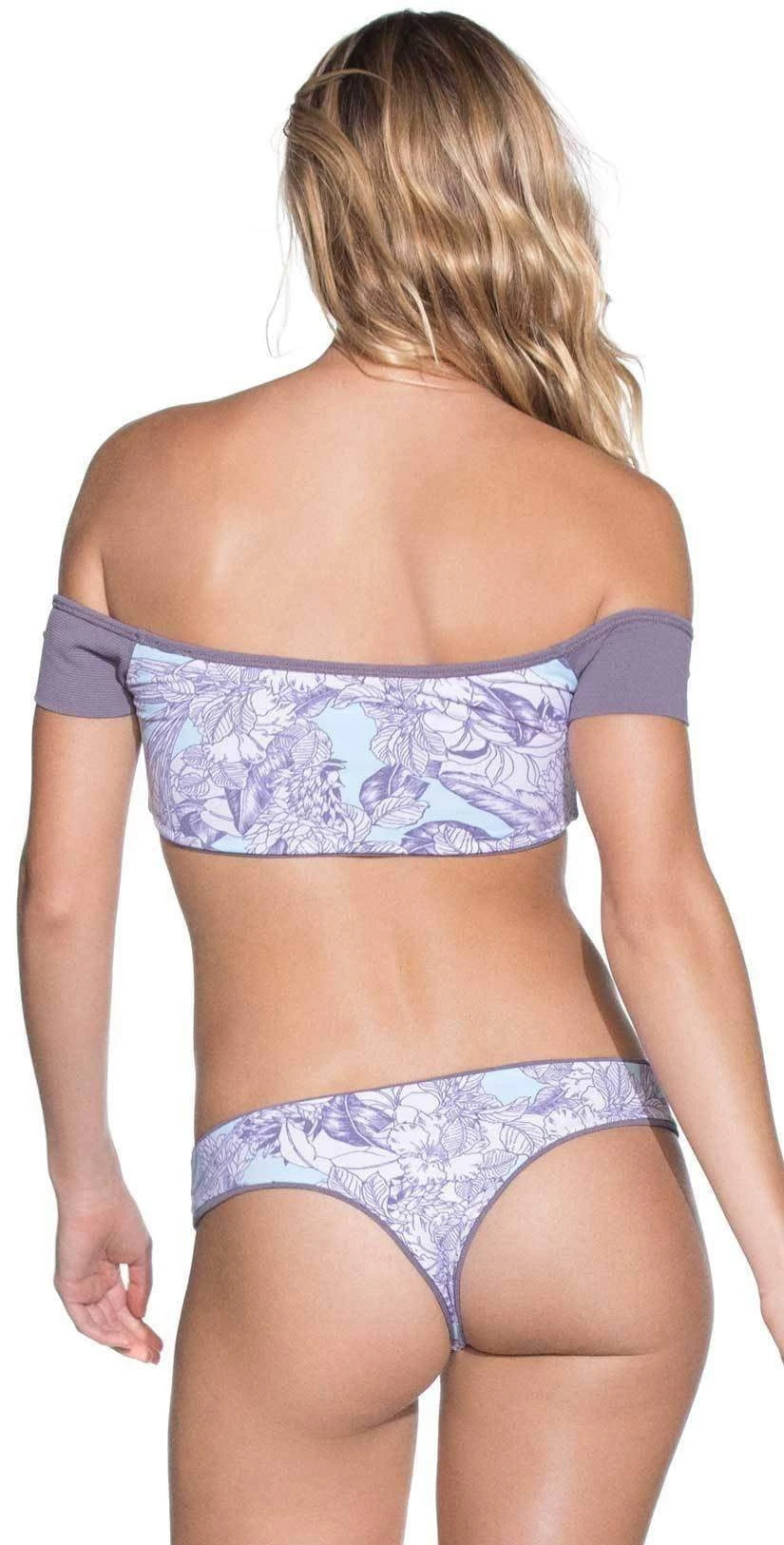 Maaji Purple Sage Cumbia Bikini Top 3060SFA02 - Image 2