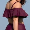 Raisins Curve St. Vincent Bottom In Maroon Y840057-MAR