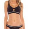 Becca Synergy Bralette Bikini Top In Black