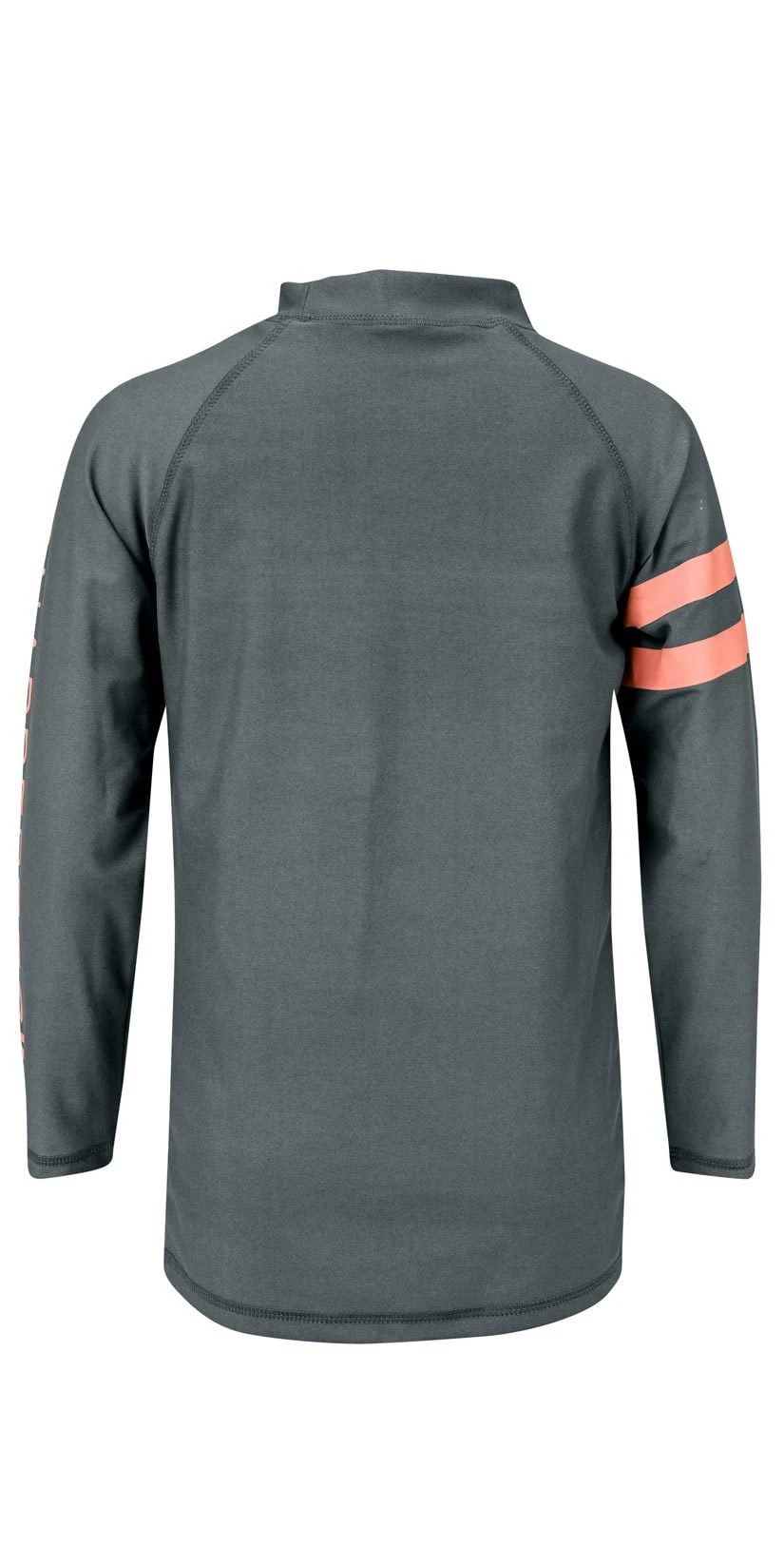 Snapperrock Boy's Arm Band Long Sleeve Rashguard Top In Steel Grey B20056L - Image 2