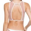 Tori Praver Ribbed Manon Bikini Bottom In White 1R18SBMNNR-WHT