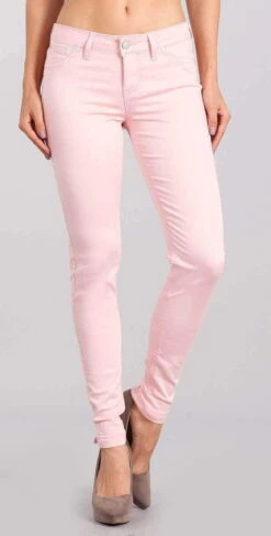 Celebrity Pink Skinny Mid Rise Ankle Pant In Lavish Pink CJ2220551Z35