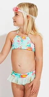 Seafolly Spring Bloom Little Girl's Tankini 26111T
