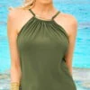 Magicsuit A Lister Marni Tankini Top In Olive Green 6003007-OLVGR
