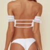 Blue Life Magnolia Skimpy Bikini Bottom In White 458-9262