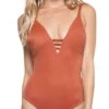 Tori Praver Mattie One Piece In Henna 1R18SOMTLM-HEN