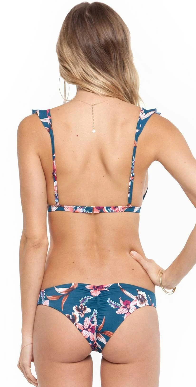 Tori Praver Adriana Tri Top In Indo Blue 1R18STADDF-IBL - Image 2